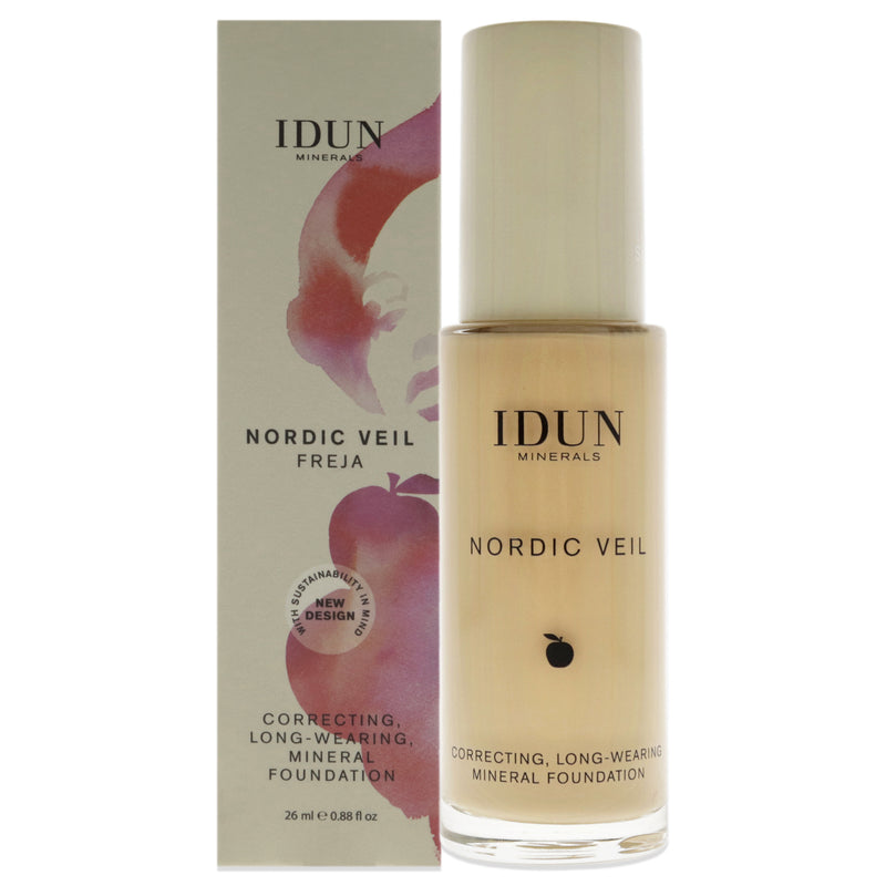 Nordic Veil Foundation - 306 Freja by Idun Minerals for Women - 0.88 oz Foundation