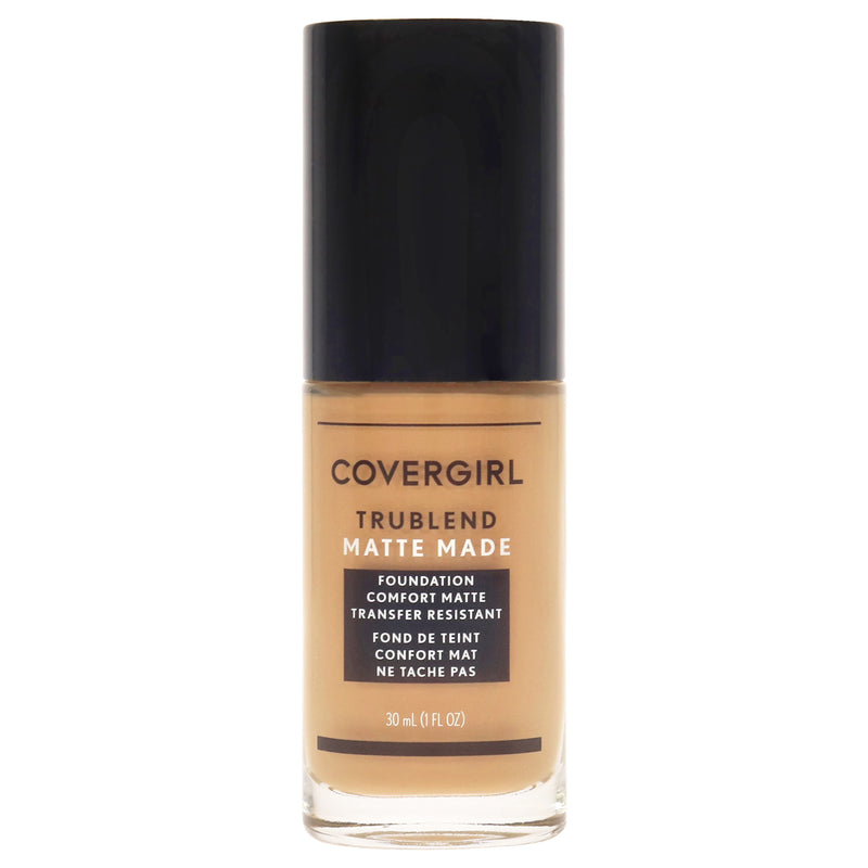 TruBlend Matte Made Liquid Foundation - M70 Sand Beige by CoverGirl for Women - 1 oz Foundation