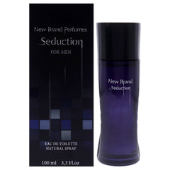 Seduction by New Brand for Men - 3.3 oz EDT Spray