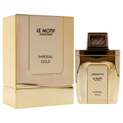 Le Motif Imperial Gold by Orientica for Men - 2.9 oz EDP Spray