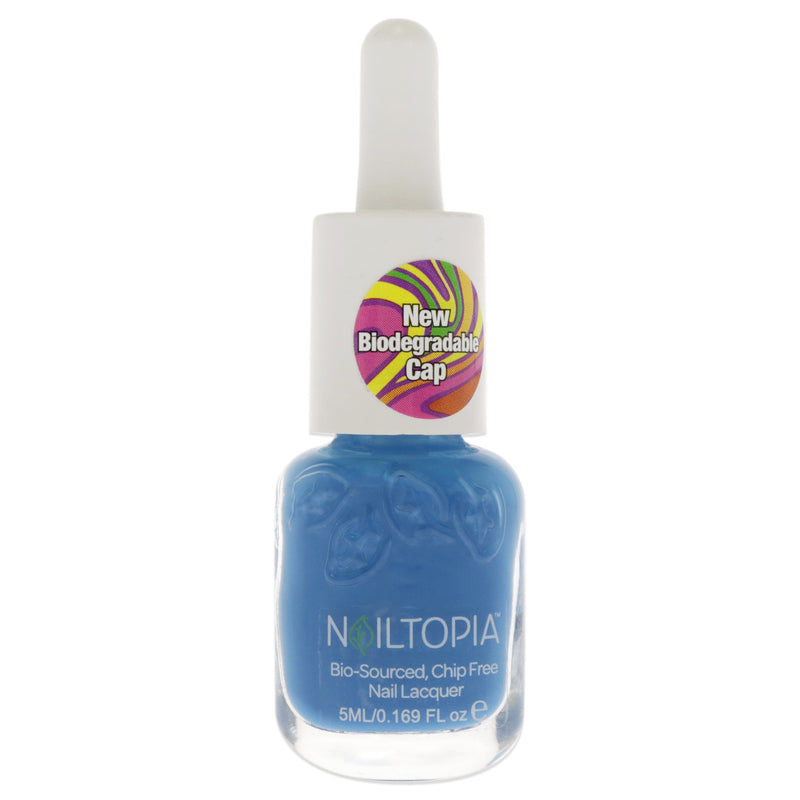 Bio-Sourced Chip Free Nail Lacquer - Blueberry Milk by Nailtopia for Women - 0.169 oz Nail Polish