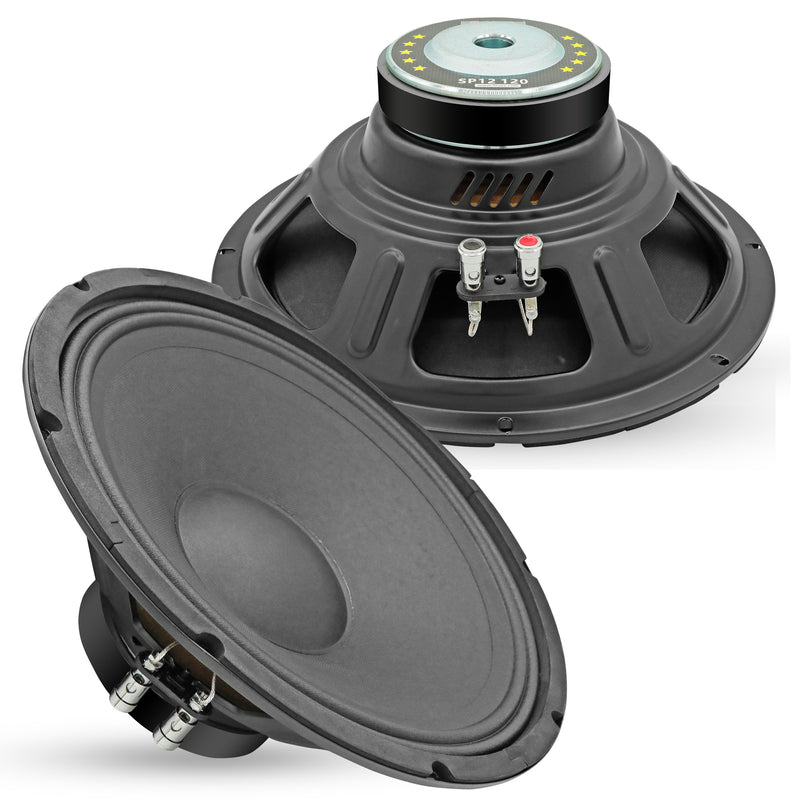 5 Core Speaker Subwoofer 12 Inch PA DJ Subs 200W Max Pro Audio 8Ohm Replacement Subwoofers - SP 12120