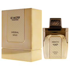 Le Motif Imperial Gold by Orientica for Men - 2.9 oz EDP Spray