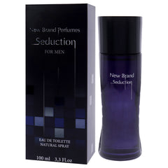 Seduction by New Brand for Men - 3.3 oz EDT Spray