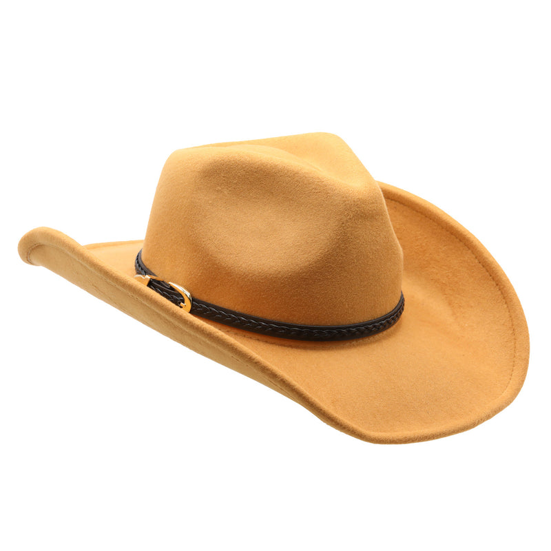 Audie Ultra Poly Felt Buckle Western Drifter Hat