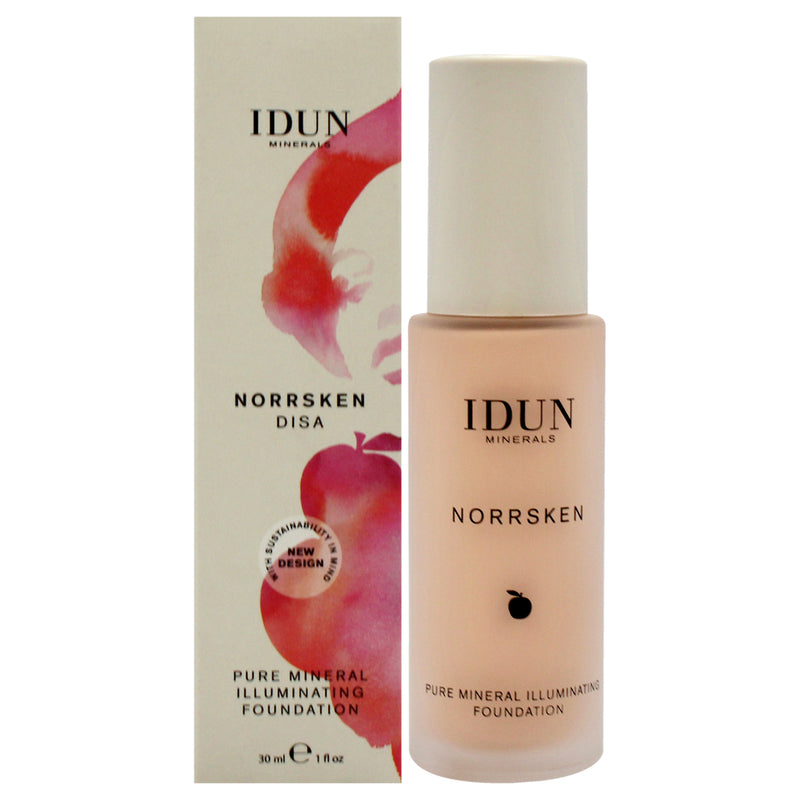 Norrsken Foundation - 207 Disa by Idun Minerals for Women - 1 oz Foundation