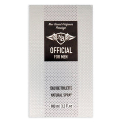 Official by New Brand for Men - 3.3 oz EDT Spray