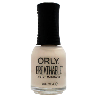 Breathable Treatment Plus Color - 20949 Almond Milk by Orly for Women - 0.6 oz Nail Polish