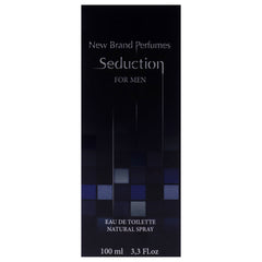 Seduction by New Brand for Men - 3.3 oz EDT Spray