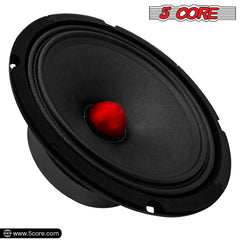 5 Core 8 Inch Guitar Speaker 1 Piece Raw Speakers for Amplifier Cabinet 190W RMS 580W PMPO 8 Ohm Replacement Guitar Amp Speaker -MR 8 BLT R 8oHM GTR