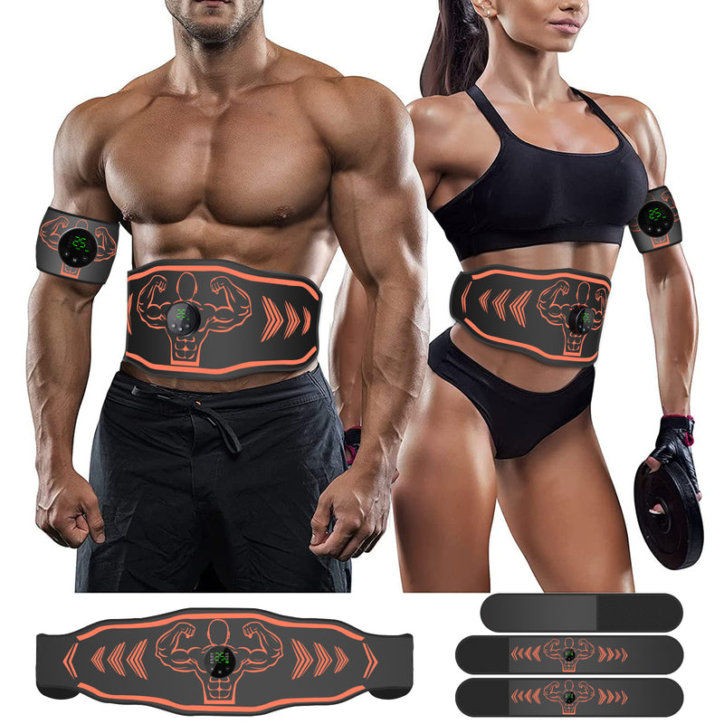 Abdominal Toning Belt Muscle Toner Fitness Training Gear Ab Trainer