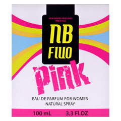 Fluo Pink by New Brand for Women - 3.3 oz EDP Spray