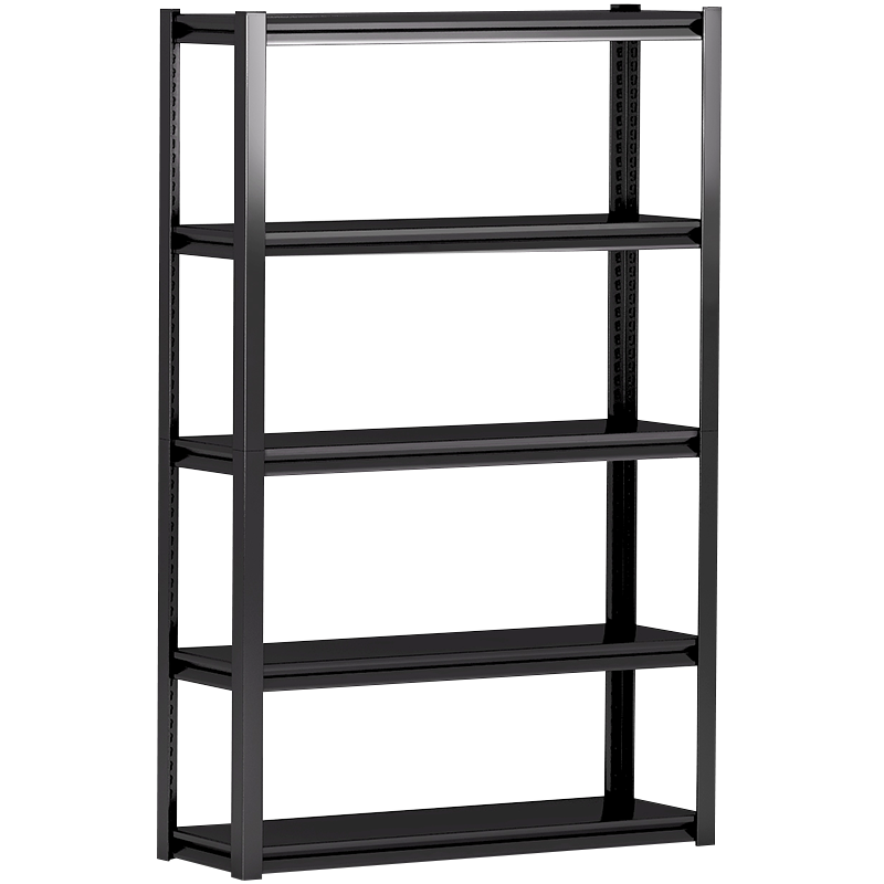 Adjustable 5 tier metal shelf, living room, bedroom, kitchen, garage, tool room