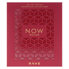 Rave Now Rouge by Lattafa for Unisex - 3.4 oz EDP Spray