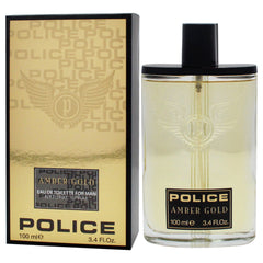 Police Amber Gold by Police for Men - 3.4 oz EDT Spray