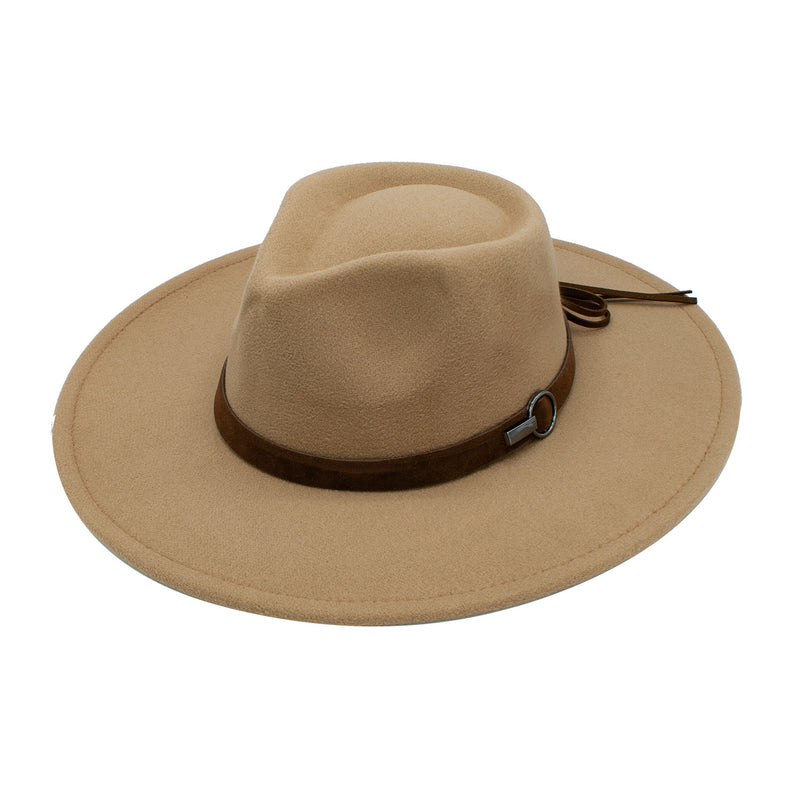 Preston Polyester Adjustable Wide Brim Hat