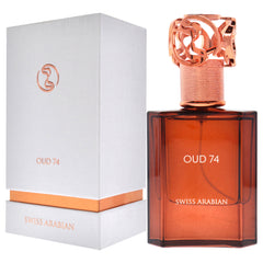 Oud 74 by Swiss Arabian for Unisex - 1.7 oz EDP Spray