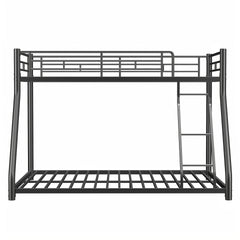 Metal Twin over Full Bunk Bed/ Heavy-duty Sturdy Metal/ Noise Reduced/ Safety Guardrail/ CPC Certified/ No Box Spring Needed