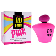 Fluo Pink by New Brand for Women - 3.3 oz EDP Spray