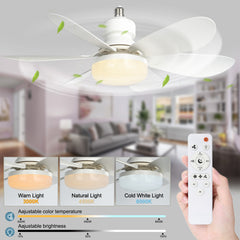 Wireless Socket Fan Light