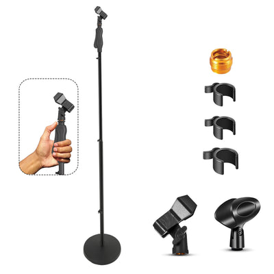 5Core Universal Microphone Stand Height Adjustable 35 to 57