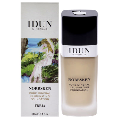 Norrsken Foundation - 206 Freja Warm Light by Idun Minerals for Women - 1 oz Foundation