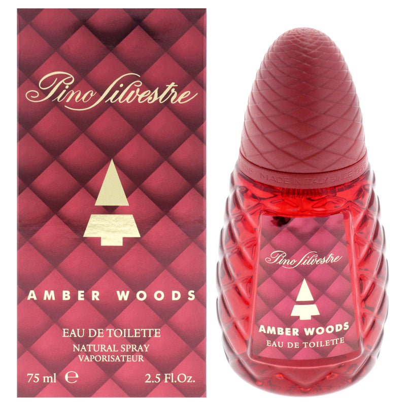 Amber Woods by Pino Silvestre for Men - 2.5 oz EDT Spray