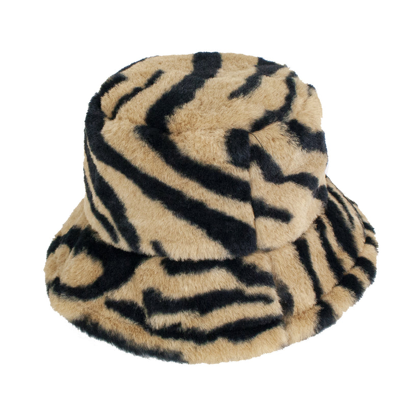 Kat Polyester Fuzzy Bucket Hat