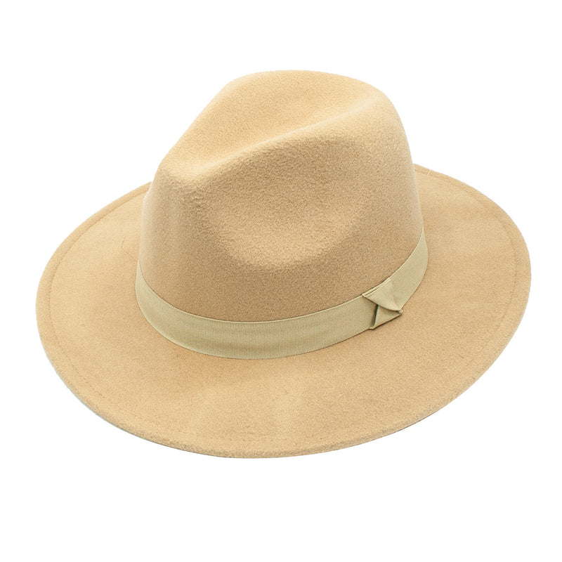 Sonja Polyester Adjustable Wide Brim Hat