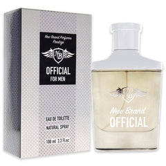 Official by New Brand for Men - 3.3 oz EDT Spray