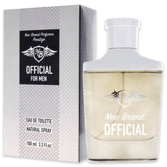 Official by New Brand for Men - 3.3 oz EDT Spray