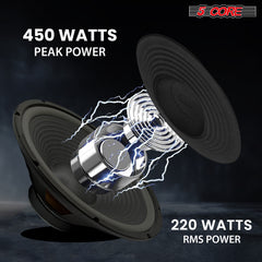 5 Core Subwoofer Speaker 15 Inch Car Sub Woofer 450W Max High Power Pro Audio 4 Ohm 40 Oz Y30 Magnet Big Replacement Bass Subs Para Carro - WF 15 140 4OHM